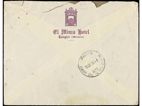 ✉ COLONIAS ESPAÑOLAS: TANGER. Ed. 22, 68. 1933. TANGER a ING