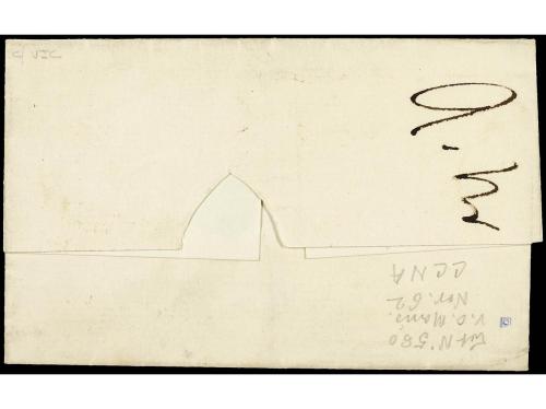 ✉ FRANCIA. 1860 (Dec 4). Cover from LONDON endorsed ´Bill of