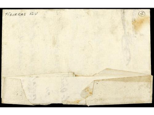 ✉ ESPAÑA: PREFILATELIA. 1835 (22-Sept.). FIGUERAS a GERONA. 