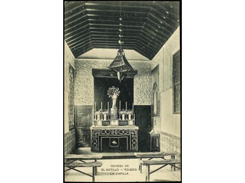 ✉ ESPAÑA. Ed. 268, 269. 1922. VENTAS a S. ANTONIO. Tarjeta P