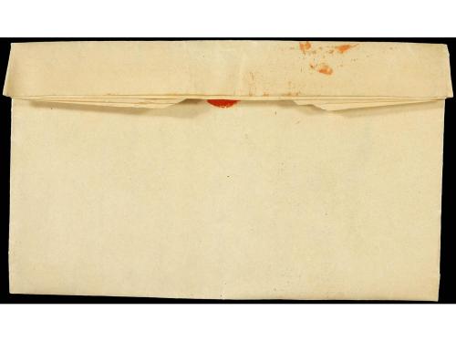 ✉ ESPAÑA: PREFILATELIA. 1851 (21 Marzo). GRANADA a MADRID. M