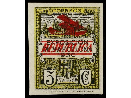 * ESPAÑA: AYUNTAMIENTO DE BARCELONA. Ed. NE 1/8. NO EMITIDOS
