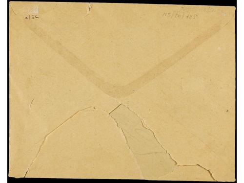 ✉ FRANCIA. 1878 (July 28). Cover from MARSEILLE to BARCELONA