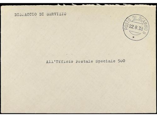 ✉ ESPAÑA GUERRA CIVIL. 1938. TROPAS ITALIANAS EN ESPAÑA. Con