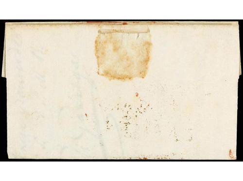 ✉ ESPAÑA: PREFILATELIA. 1831. CARDONA a BARCELONA. Marca C11