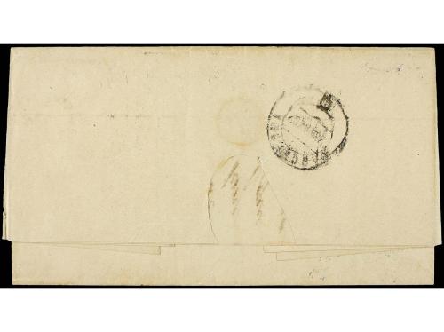 ✉ CUBA. Ed. 102. 1887. HABANA a BARCELONA. 10 cts. castaño, 