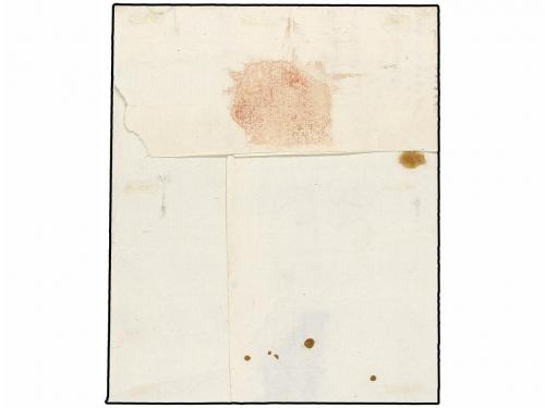 ¿ MEXICO. (1756 CA.). CORREO MAYOR. Envuelta circulada a MÉX