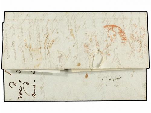 ✉ GRAN BRETAÑA. 1853 (Dec. 26). Entire letter prepaid to JER