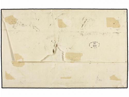 ✉ MEXICO. 1871 (22 Sept.). MORELIA a GUADALAJARA. 12 cts. ne