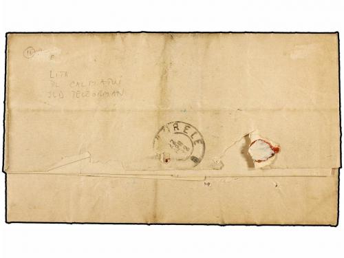 ✉ RUMANIA. Mi. 84 (2), 86. 1891. LITA to TURNU MAGURELE. 3 b