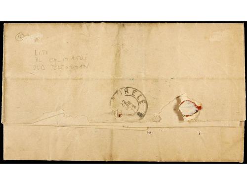 ✉ RUMANIA. Mi. 84 (2), 86. 1891. LITA to TURNU MAGURELE. 3 b