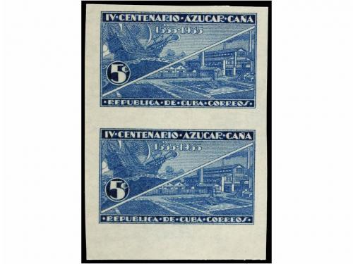 (*) CUBA. Ed. 302/04. 1937. SERIE COMPLETA en parejas SIN DE