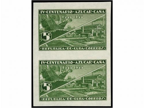 (*) CUBA. Ed. 302/04. 1937. SERIE COMPLETA en parejas SIN DE