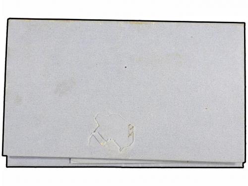 ✉ MOZAMBIQUE. 1857 (29-Abril). MARSELLA a MOZAMBIQUE. Carta 