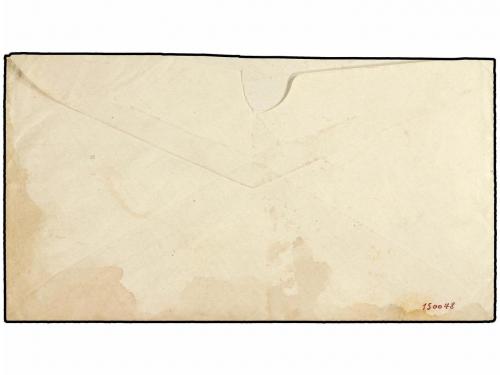 ✉ BOLIVIA. Sc. 23, 25 (4). 1888. LA PAZ a SAN SALVADOR. 1 ct