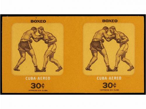 ** CUBA. Ed. 696/99s (4). 1957. SERIE COMPLETA en parejas SI