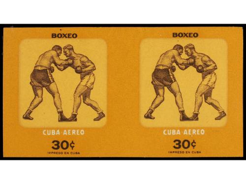 ** CUBA. Ed. 696/99s (4). 1957. SERIE COMPLETA en parejas SI