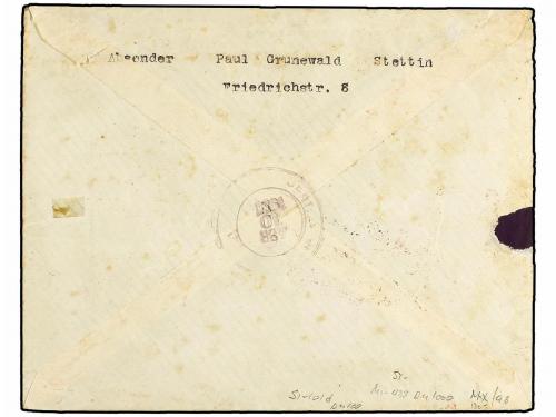 ✉ CUBA. 1931 (29-III). BUDAPEST a LA HABANA. Viajada por GRA