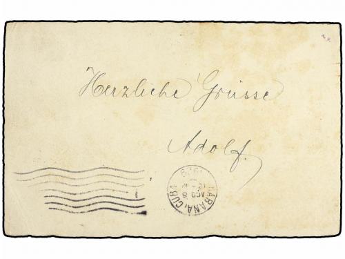 ✉ CUBA. 1929 (16-V). ALEMANIA a LA HABANA. Circulada con sel