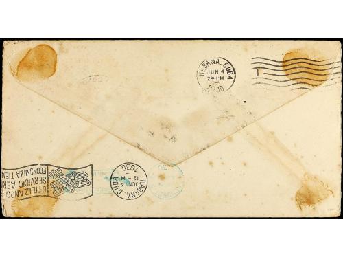 ✉ CUBA. 1930 (24-Mayo). RÍO DE JANEIRO a LA HABANA. Circulad