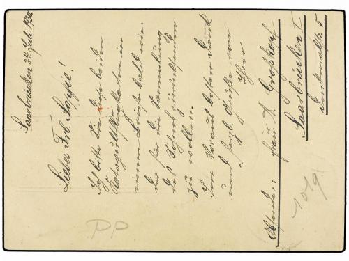 ✉ SARRE. 1930. SAAR a NEW YORK. VUELO CATAPULTADO desde el b