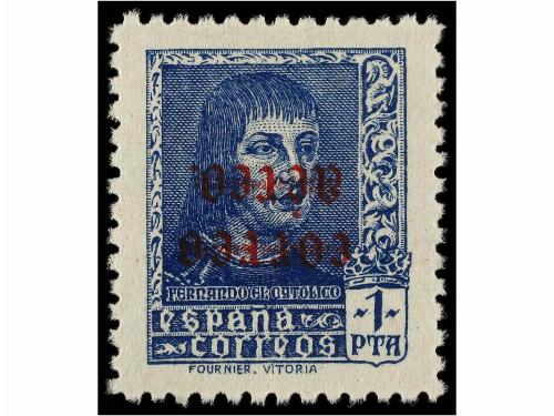 ** ESPAÑA. Ed. 845hi/46hi. SERIE COMPLETA sobrecarga INVERTI