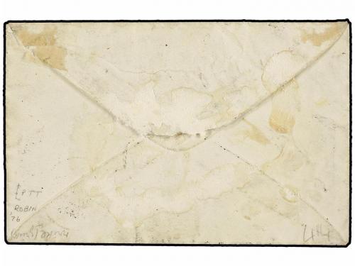 ✉ NUEVA CALEDONIA. 1870 (December 16). Small envelope to PAR