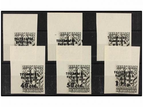 (*) ESPAÑA: AYUNTAMIENTO DE BARCELONA. Ed. T 17As/20As. TELÉ