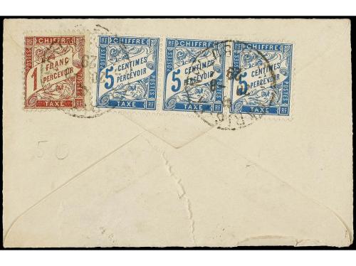 ✉ ESPAÑA. Ed. 317. 1929. ZAMORA a PARÍS. 25 cts. rojo, tasad