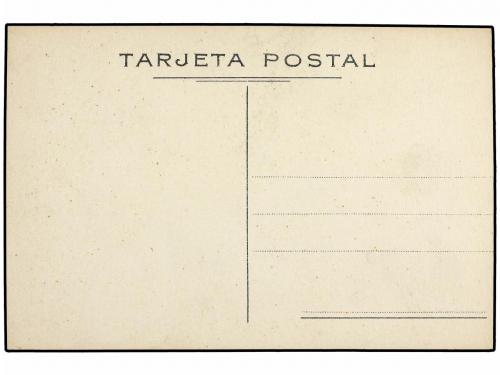 ✉ ESPAÑA GUERRA CIVIL. 1937. TARJETA POSTAL EL MANDO UNICO A