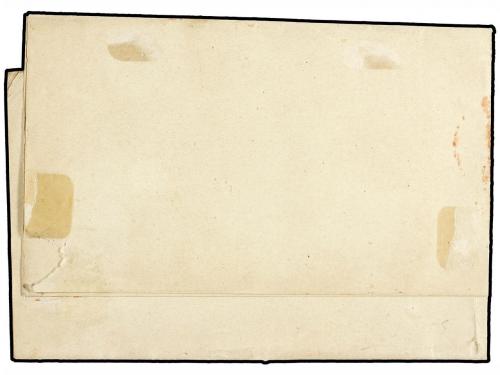 ✉ ESPAÑA. Ed. 1. 1850. PONTEVEDRA a SANTIAGO. 6 cuartos negr