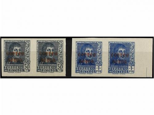 ** ESPAÑA. Ed. 845/46s. SERIE COMPLETA en parejas SIN DENTAR