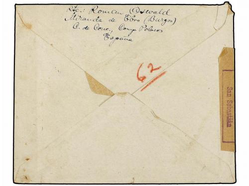 ✉ ESPAÑA GUERRA CIVIL. 1941 (14 Nov.). BRIGADAS INTERNACIONA