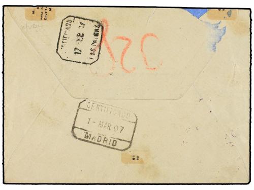 ✉ COLONIAS ESPAÑOLAS: RIO DE ORO. Ed. 24, 25. 1907. RIO DE O