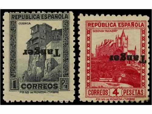 * COLONIAS ESPAÑOLAS: TANGER. Ed. 115/20, 122/126hi. 10 sell
