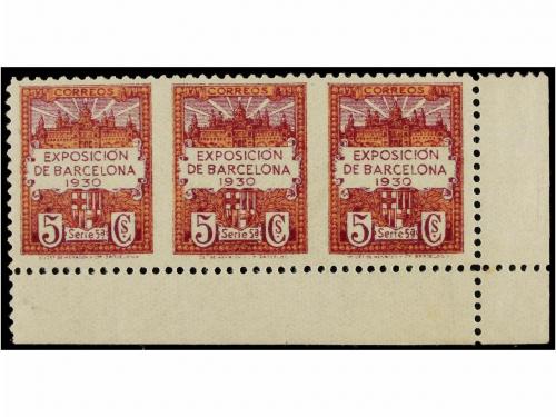 ** ESPAÑA: AYUNTAMIENTO DE BARCELONA. Ed. 5sth. 5 cts. viole