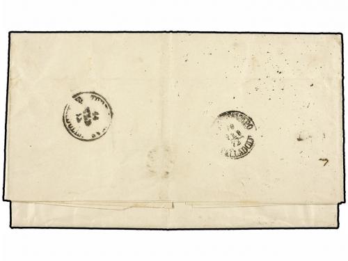 ✉ ESPAÑA. Ed. 107F. 1872. ANDÚJAR a TORDESILLAS. 50 mils. az