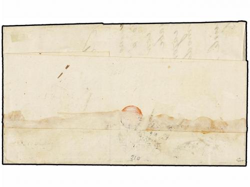 ✉ FILIPINAS. 1862. MANILA a CÁDIZ. 1 real verde y 2 reales c