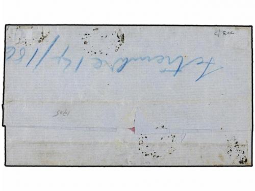 ¿ CHILE. Sc. 16(3). 1868. CHILLAN a ANGUL. 2 ctvos. gris, ti