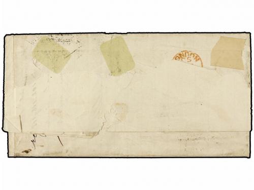 ✉ CUBA. 1871. HABANA a PARIS. Circulada por el correo inglés