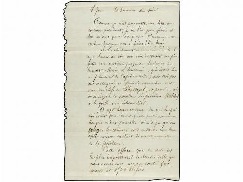 ✉ FRANCIA. 1855 (June 9). CRIMEAN WAR. Ladies's embossed env