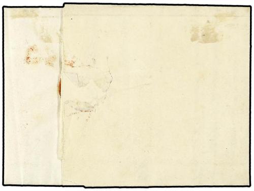 ✉ MEXICO. 1820 (22-Enero). ALTIMIRA a VERACRUZ. Marca lineal