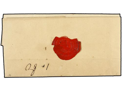 ✉ ESTADOS UNIDOS. 1825 (Sept.11). Entire letter from WASHING