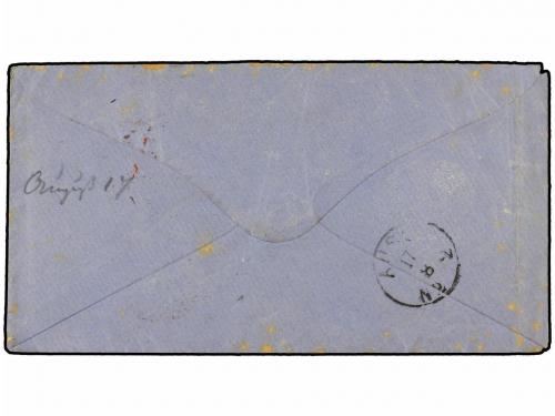 ✉ BRASIL. 1872. RIO DE JANEIRO a OLDEMBURG (Alemania). Manus