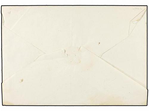 ✉ ITALIA. (1813 CA.). FRENCH OCCUPATION. Undated cover proba