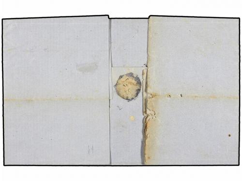 ¿ PERU. 1862 (12 Junio). LIMA a GUAYAQUIL (Ecuador). 1 peset