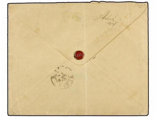 ✉ ZANZIBAR. Ce. 30. 1900 (Aug 28). Registered cover to REIMS