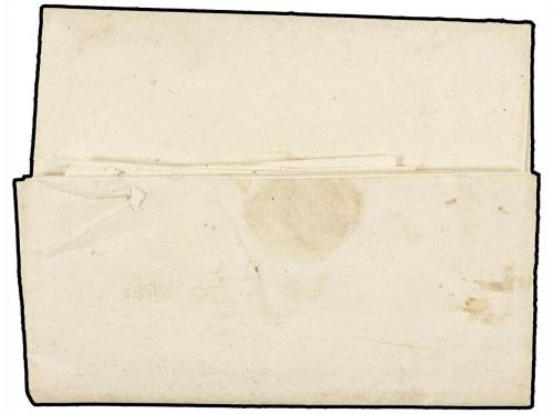 ✉ GRECIA: ISLAS JONICAS. 1826 (November 12). ZANTE to CARAVA