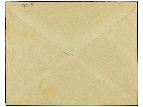 ✉ BRASIL. 1899. RÍO GRANDE a MONTEVIDEO. 50 reis s. 20 reis 