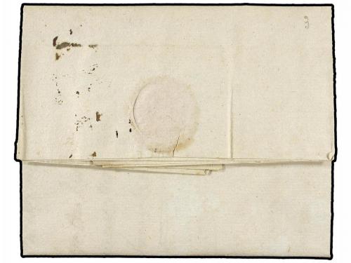 ✉ HAITI. 1790 (16-Julio). MORIN a LE HAVRE (Francia). Marca 